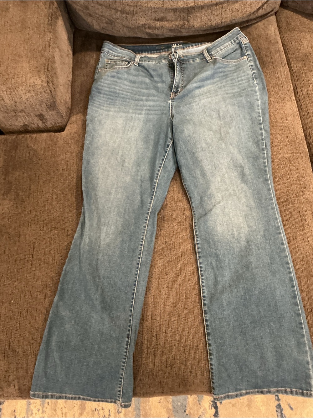 Style & Co. Light Blue Flare Jeans